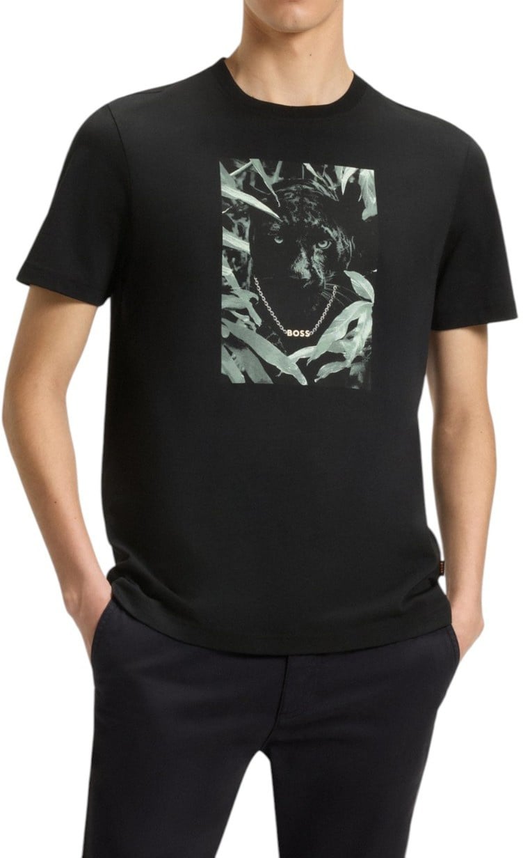 Boss Heren T-Shirt Zwart