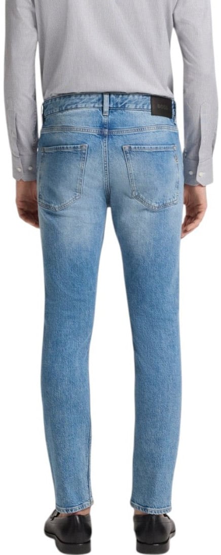 Boss Heren Jeans Blauw