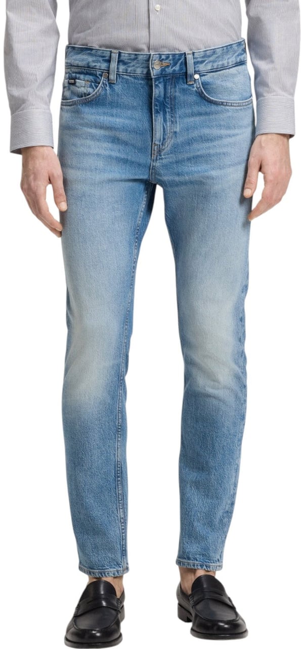 Boss Heren Jeans Blauw