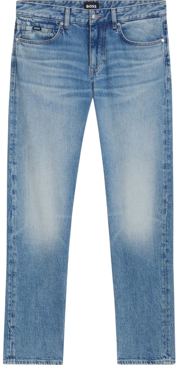 Boss Heren Jeans Blauw