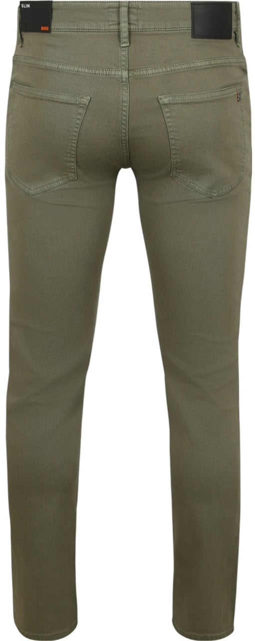 Boss Heren Jeans Groen
