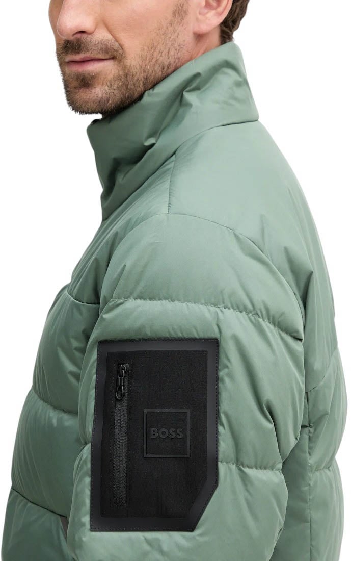 Boss Heren Jas Groen