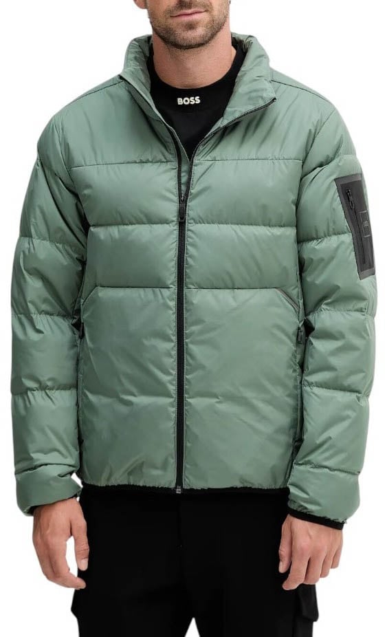 Boss Heren Jas Groen
