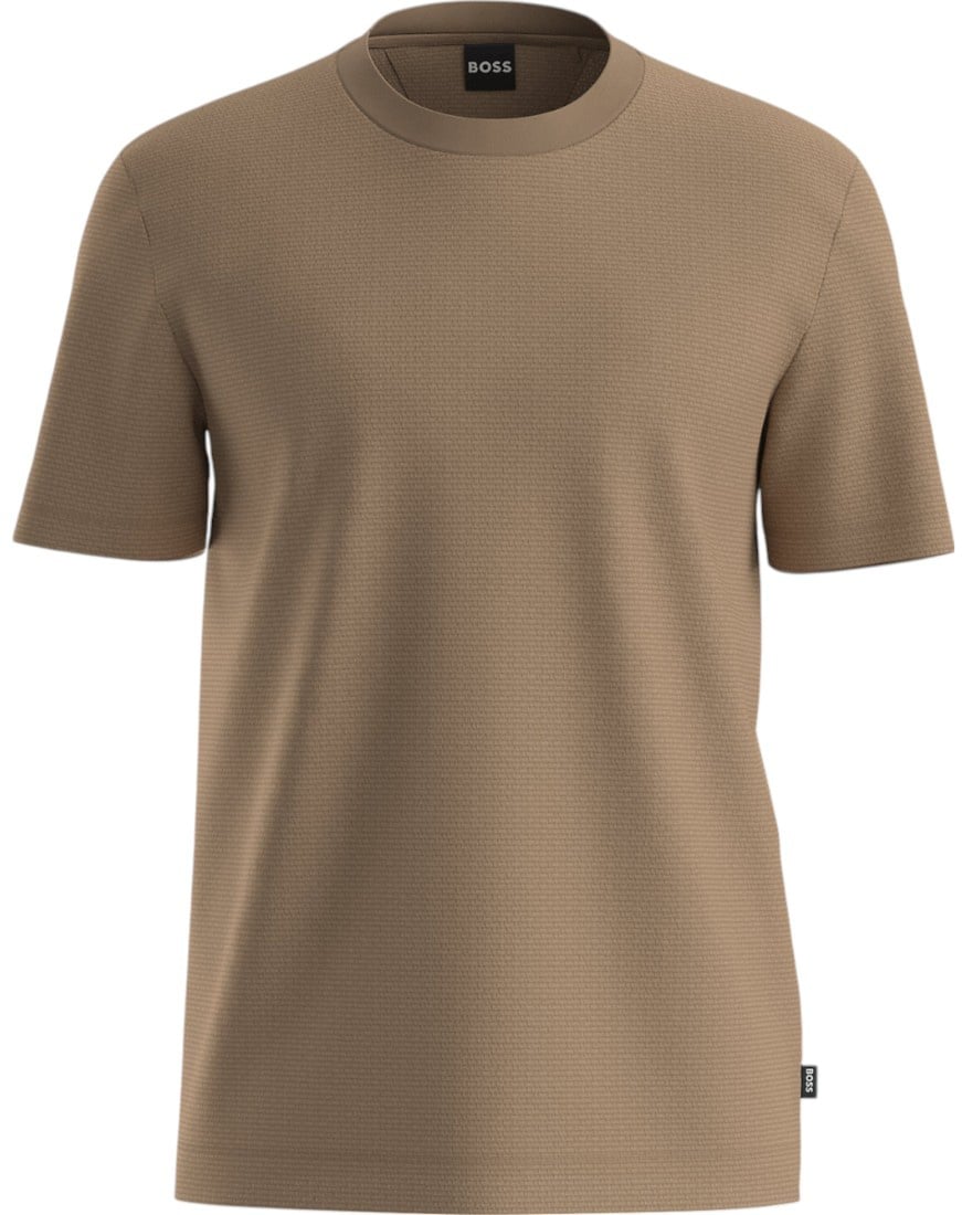 Boss Heren T-Shirt Bruin