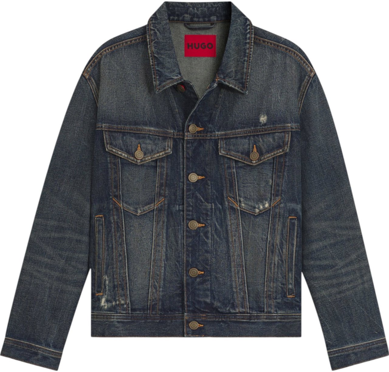 Boss Heren Jeans Blauw