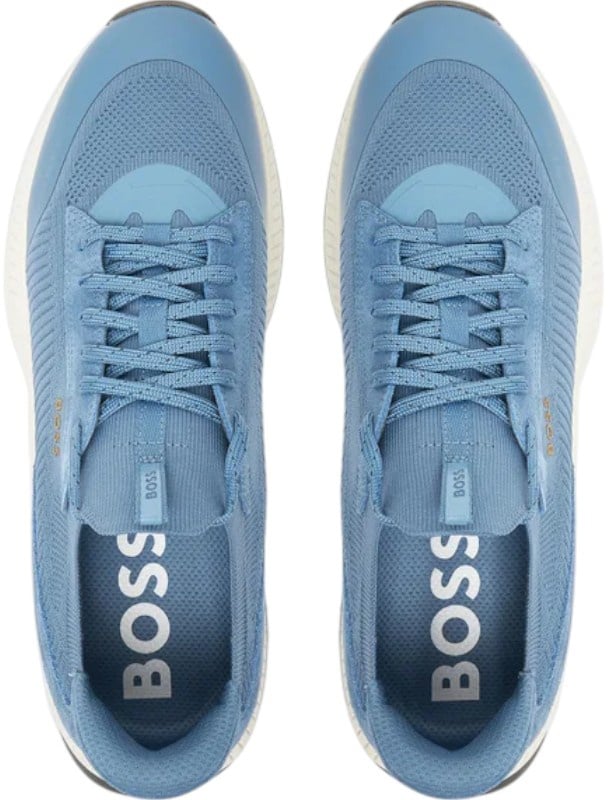 Boss Heren Sneakers Blauw