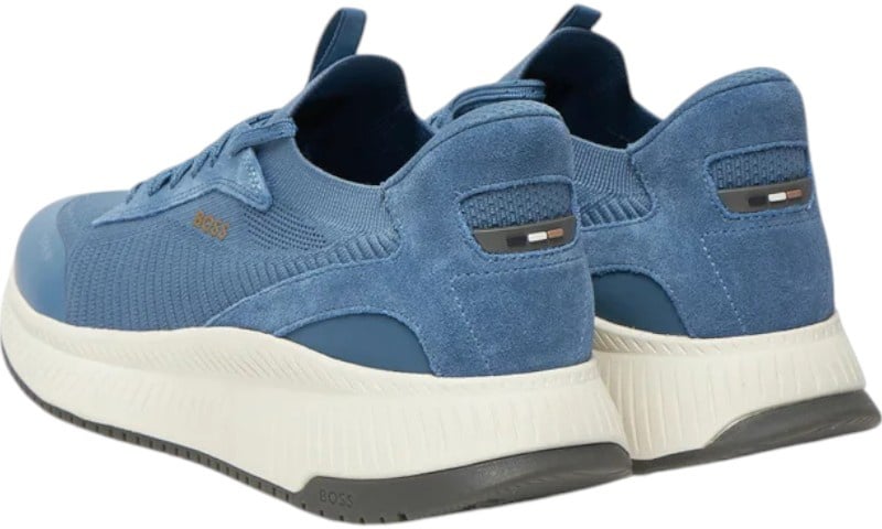 Boss Heren Sneakers Blauw