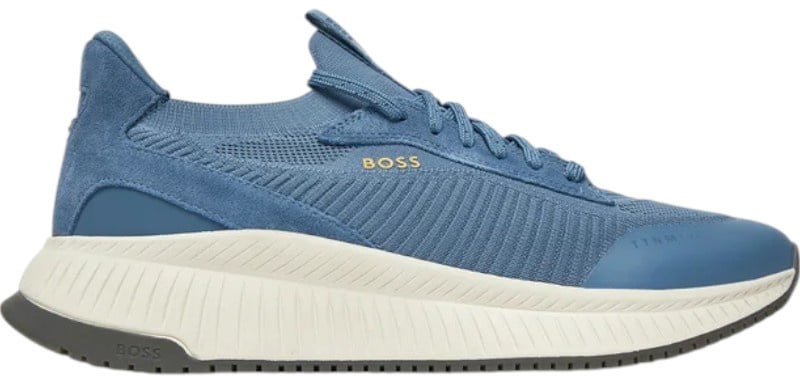Boss Heren Sneakers Blauw
