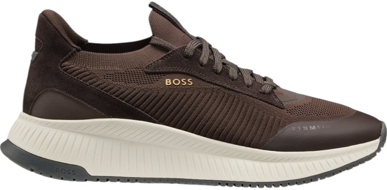 Boss Heren Sneakers Bruin