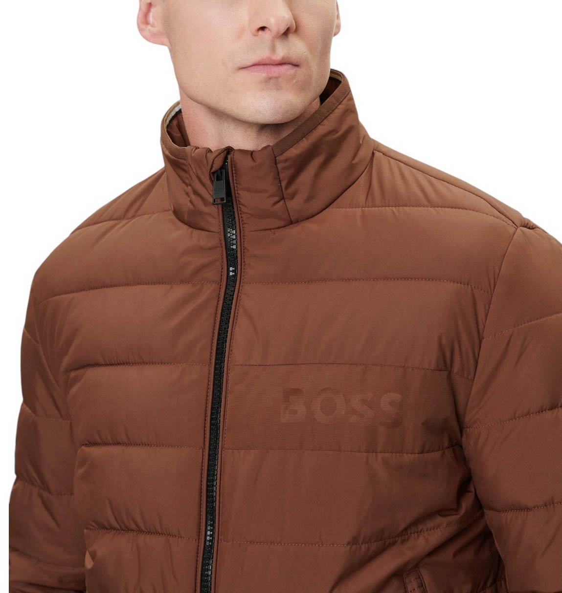 Boss Heren Jas Bruin