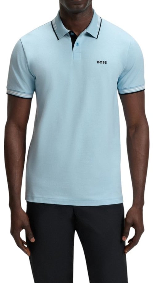 Boss Heren Polo Blauw