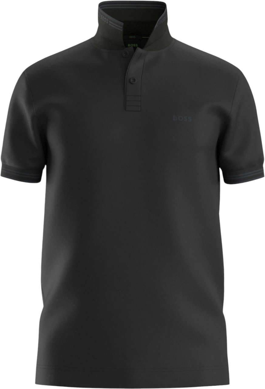 Boss Heren Polo Zwart