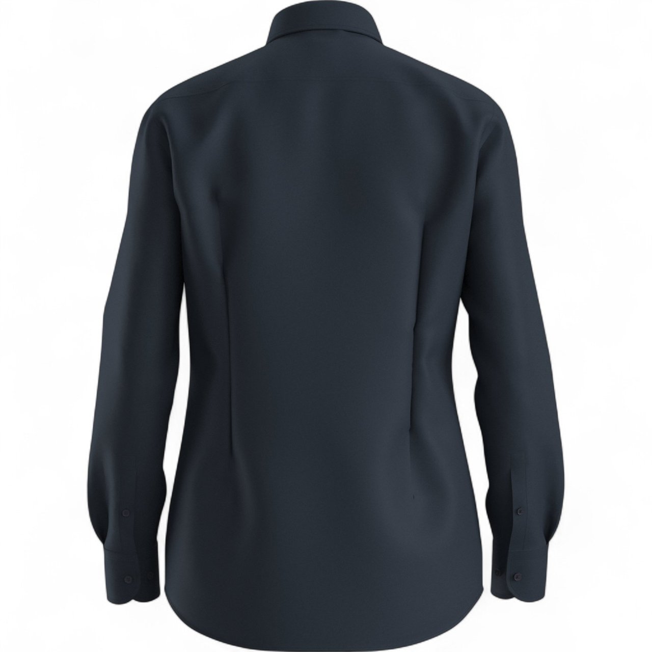 Boss Heren Overhemd Blauw
