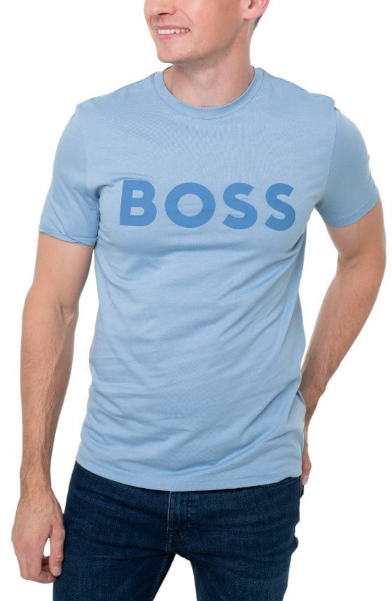 Boss Heren T-Shirt Blauw