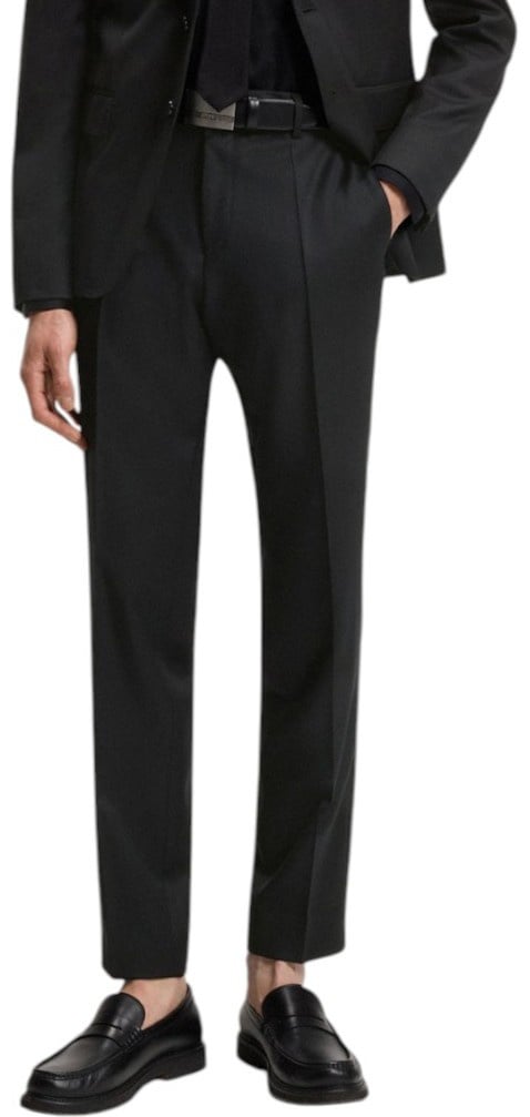 Boss Heren Broek Zwart