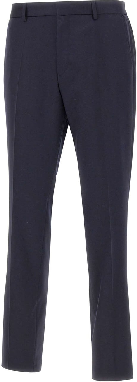 Boss Trousers Blue Navy