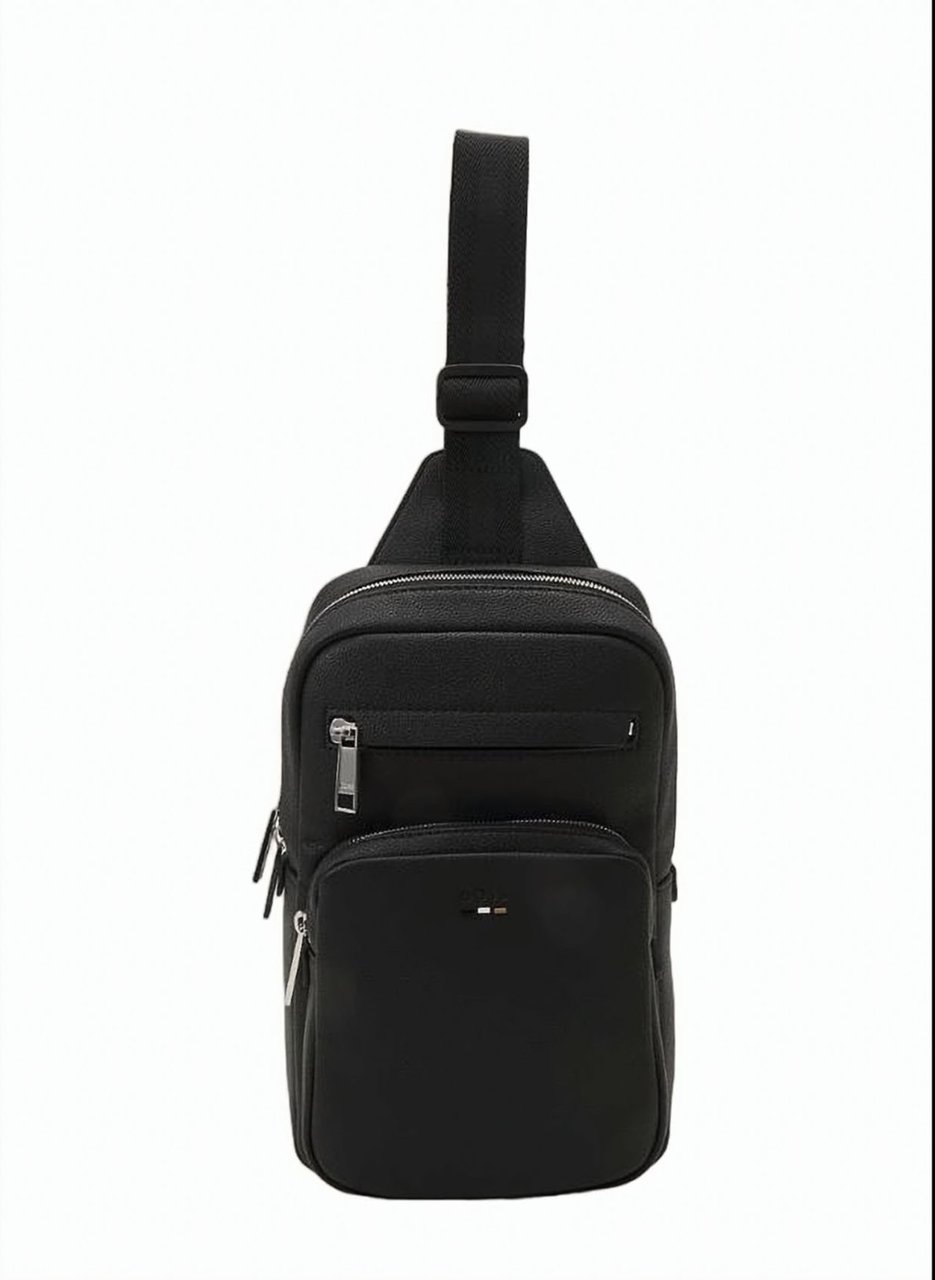 Boss Ray Monostrap Crossbody Bag Zwart