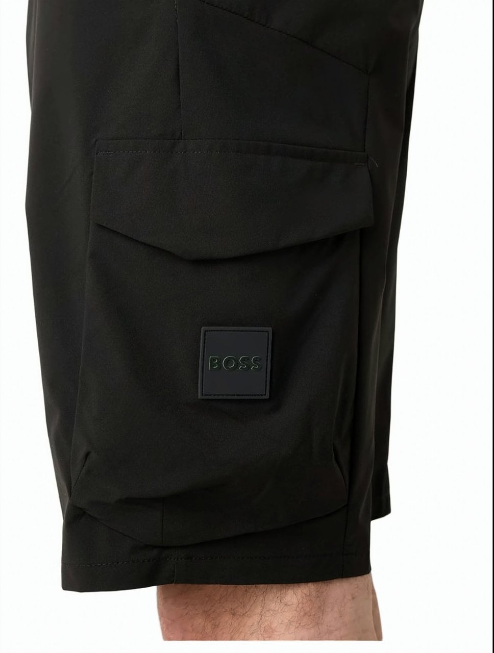 Boss Black S Urbanex Cargo Bermuda Shorts Zwart