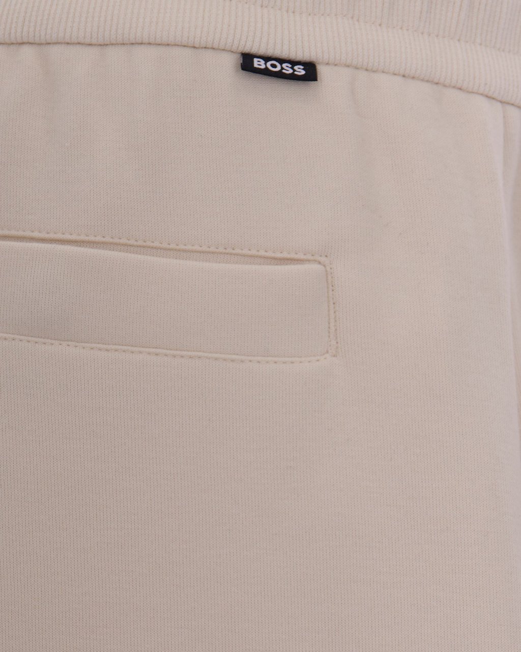 Boss Trousers Open White Wit