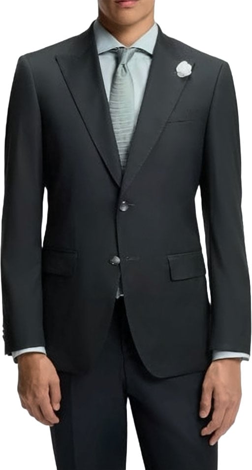 Boss H Huge Peak Lapel Jacket Zwart