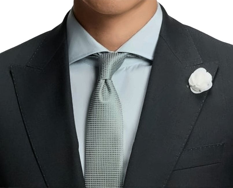 Boss H Huge Peak Lapel Jacket Zwart