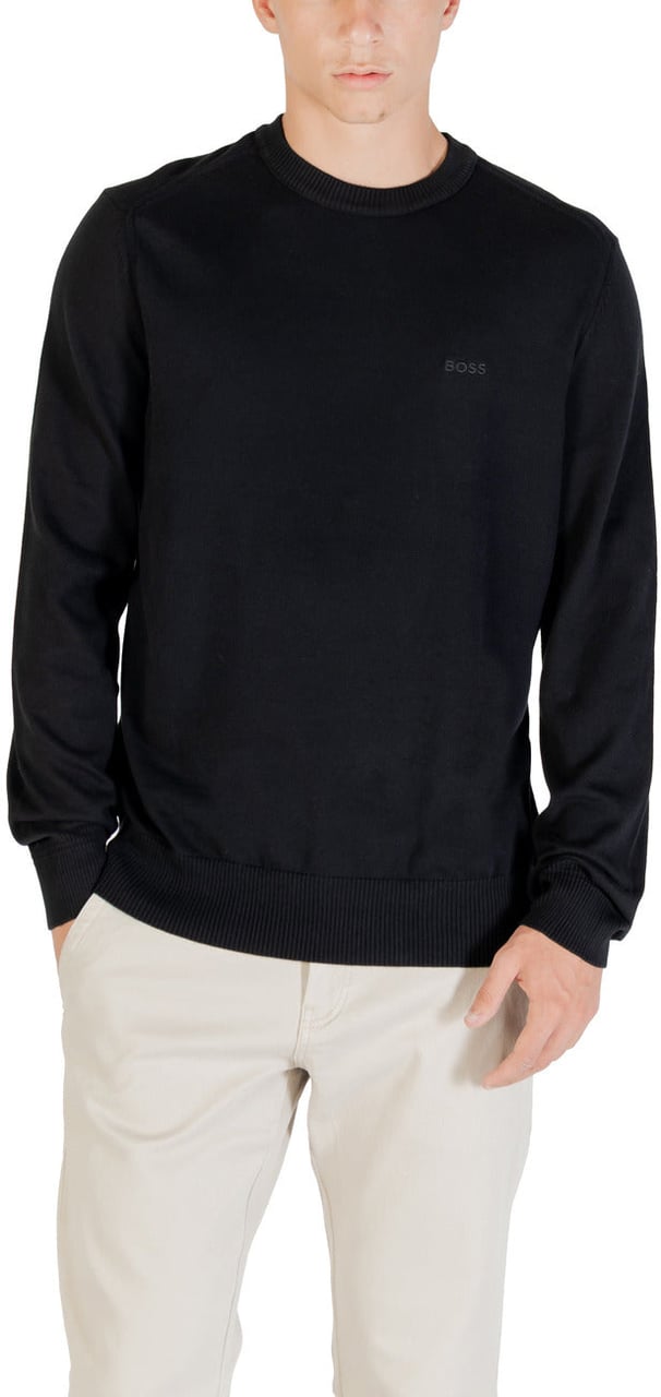 Boss Men Knitwear Blauw