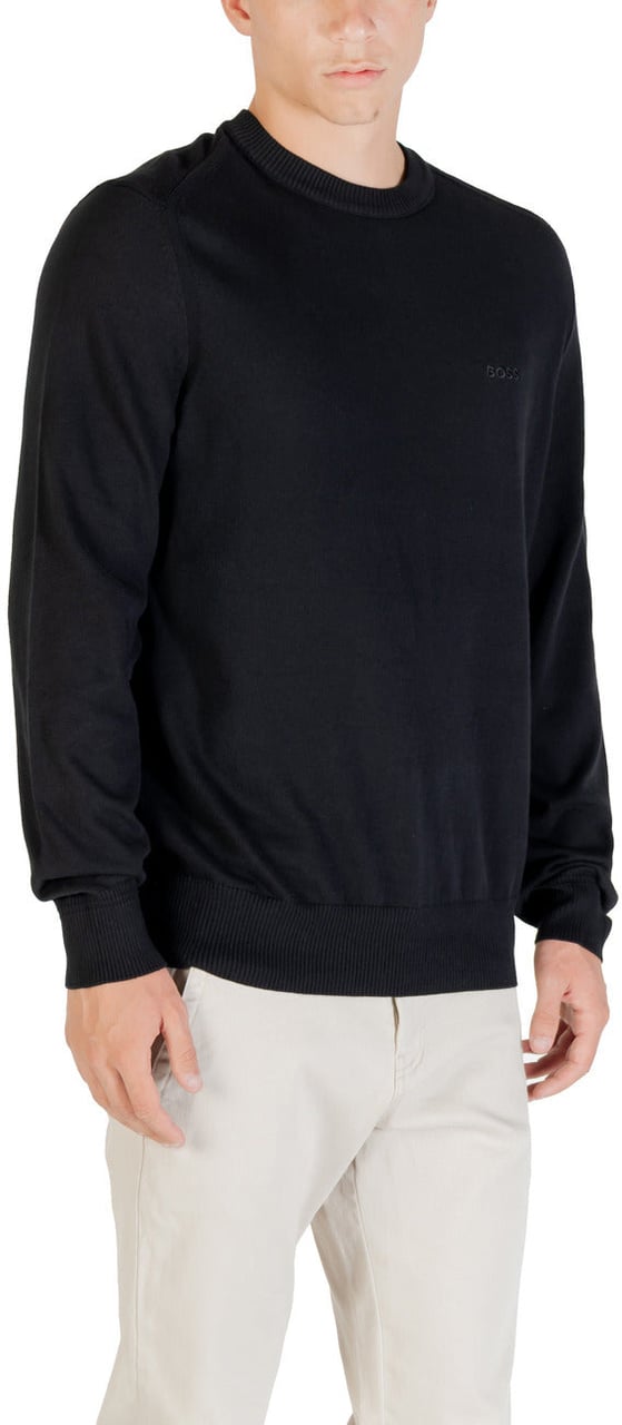Boss Men Knitwear Blauw