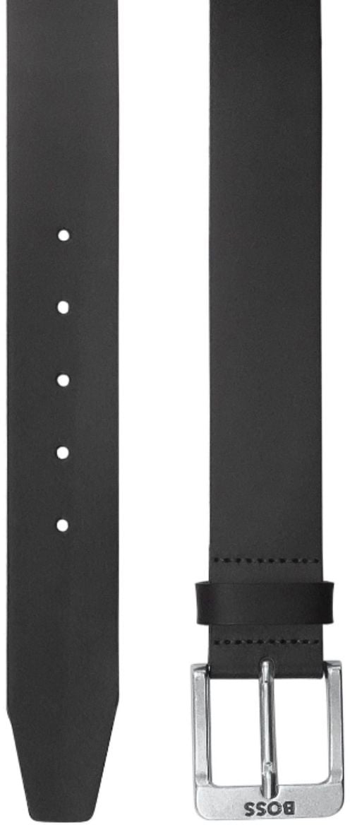 Boss BOSS Jemio Leather Belt Black Zwart