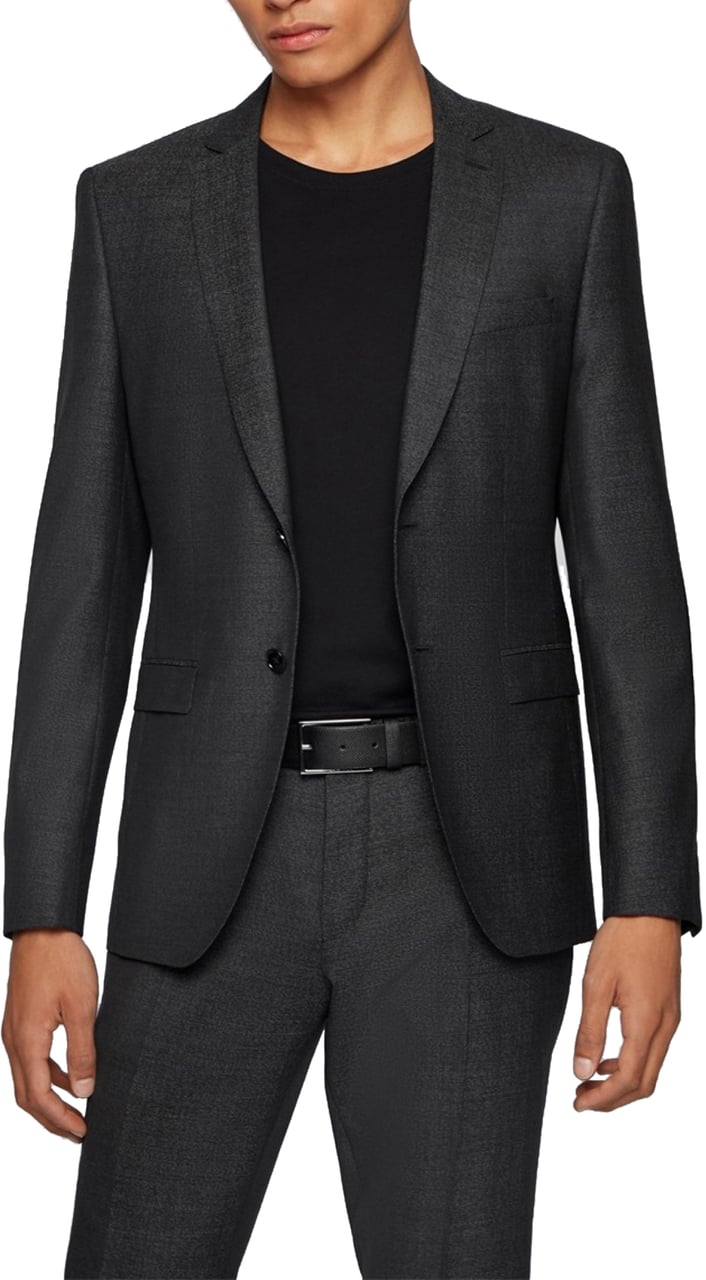 Boss Carmello-s Leather Belt Zwart