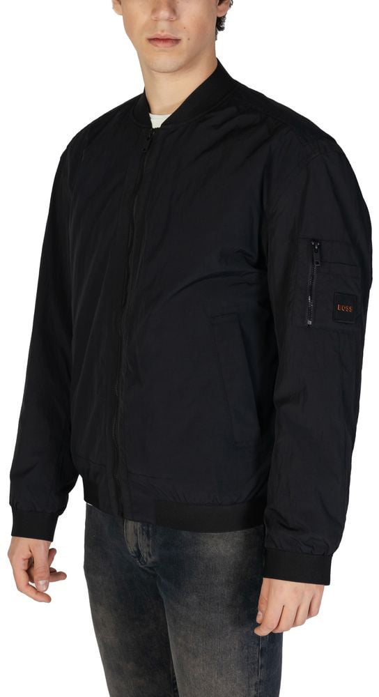 Boss Hugo Boss Black Polyamide Bomber Zwart