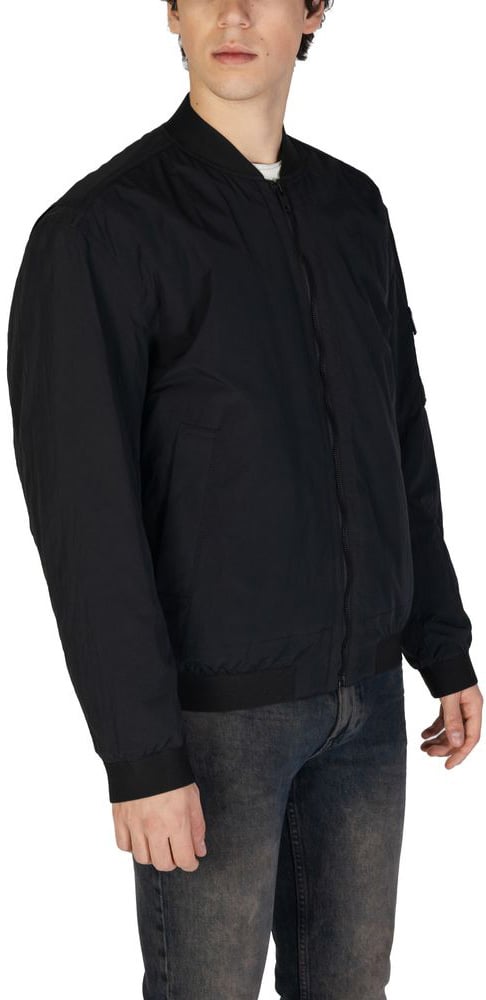 Boss Hugo Boss Black Polyamide Bomber Zwart