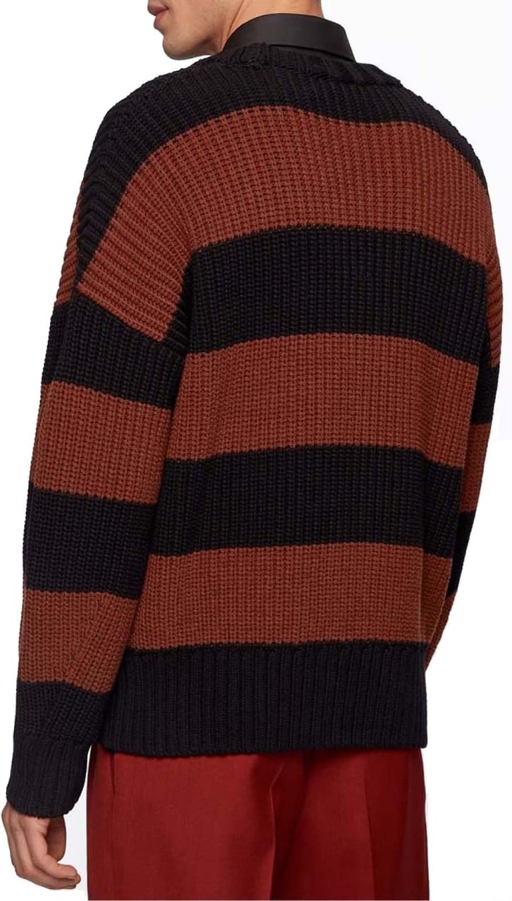 Boss Proti Ribbed Sweater Divers