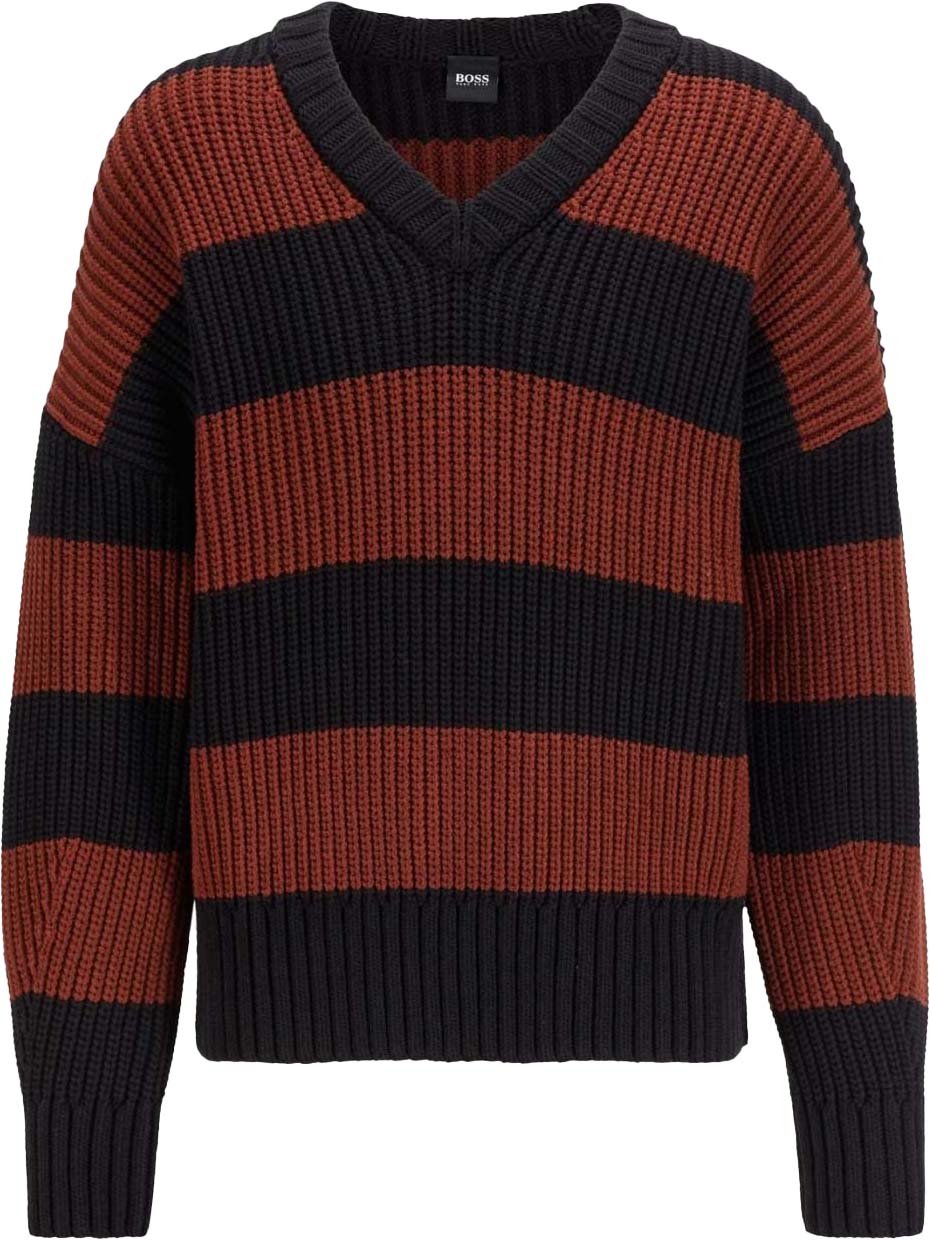 Boss Proti Ribbed Sweater Divers