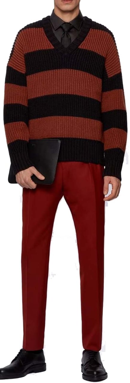 Boss Proti Ribbed Sweater Divers