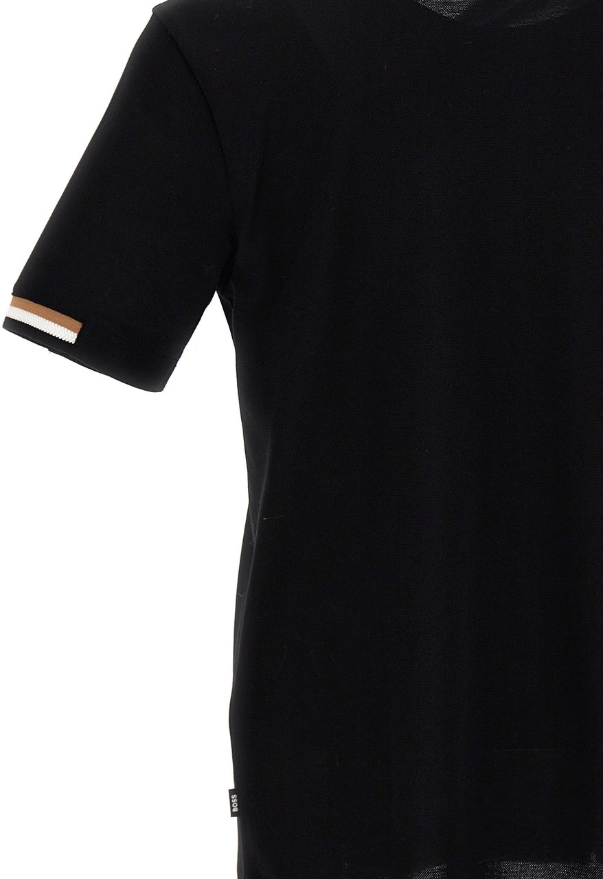 Boss T-Shirts And Polos Black Zwart