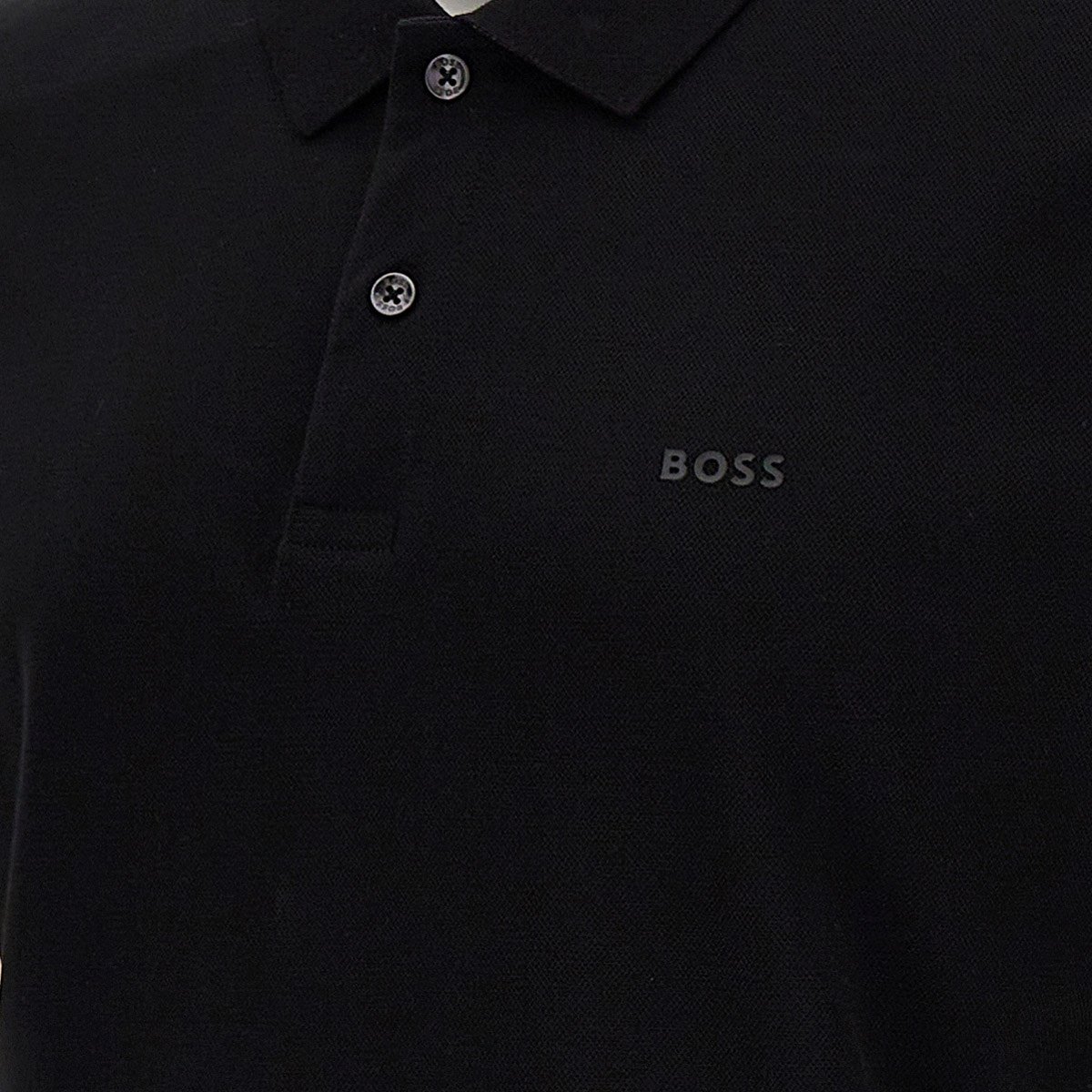 Boss T-Shirts And Polos Black Zwart