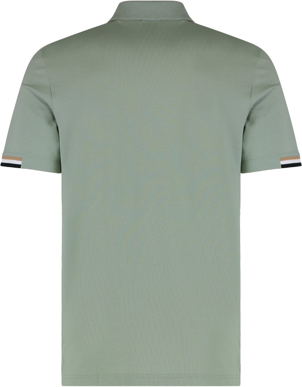 Boss Green Casual Polo in Soft Breathable Fabric Groen