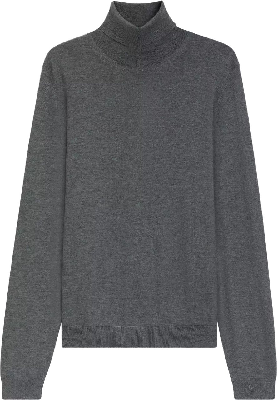 Boss Musso-p Turtleneck Sweater Grijs