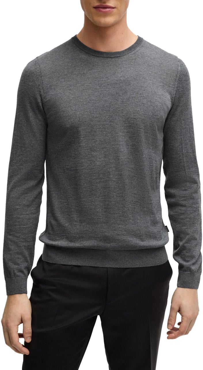 Boss Sweaters Medium Grey Grijs