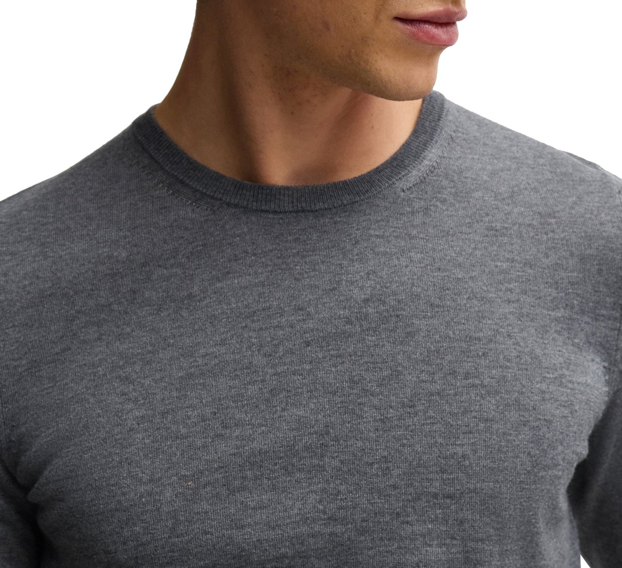 Boss Sweaters Medium Grey Grijs