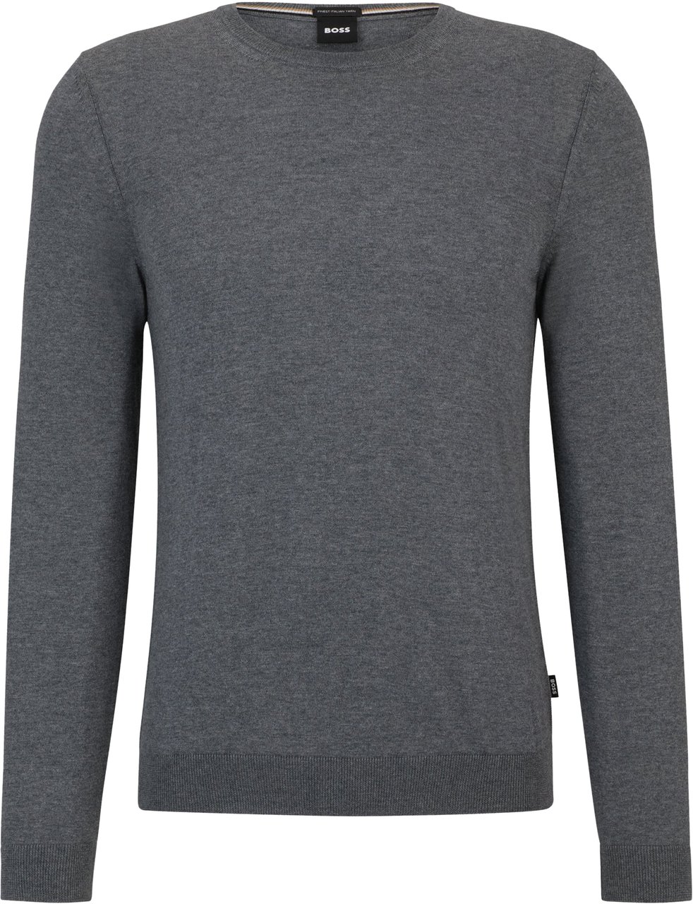 Boss Sweaters Medium Grey Grijs