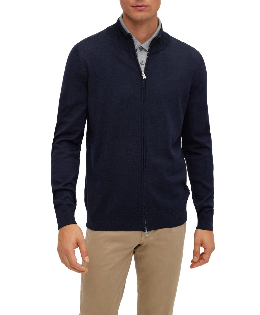 Boss Sweaters Blue Blauw
