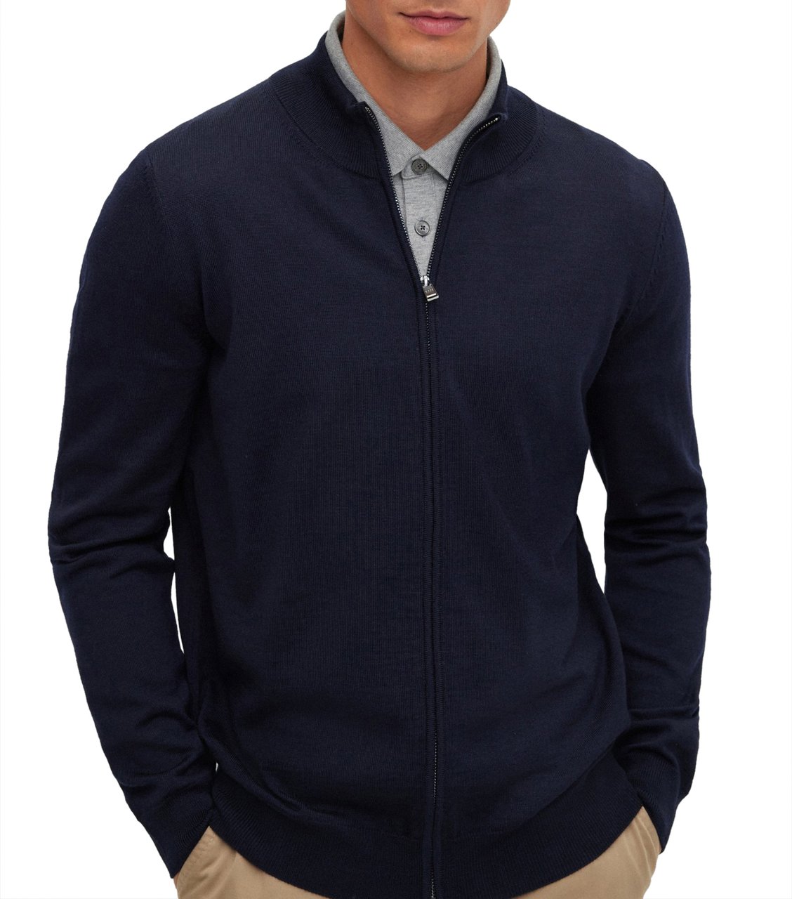 Boss Sweaters Blue Blauw