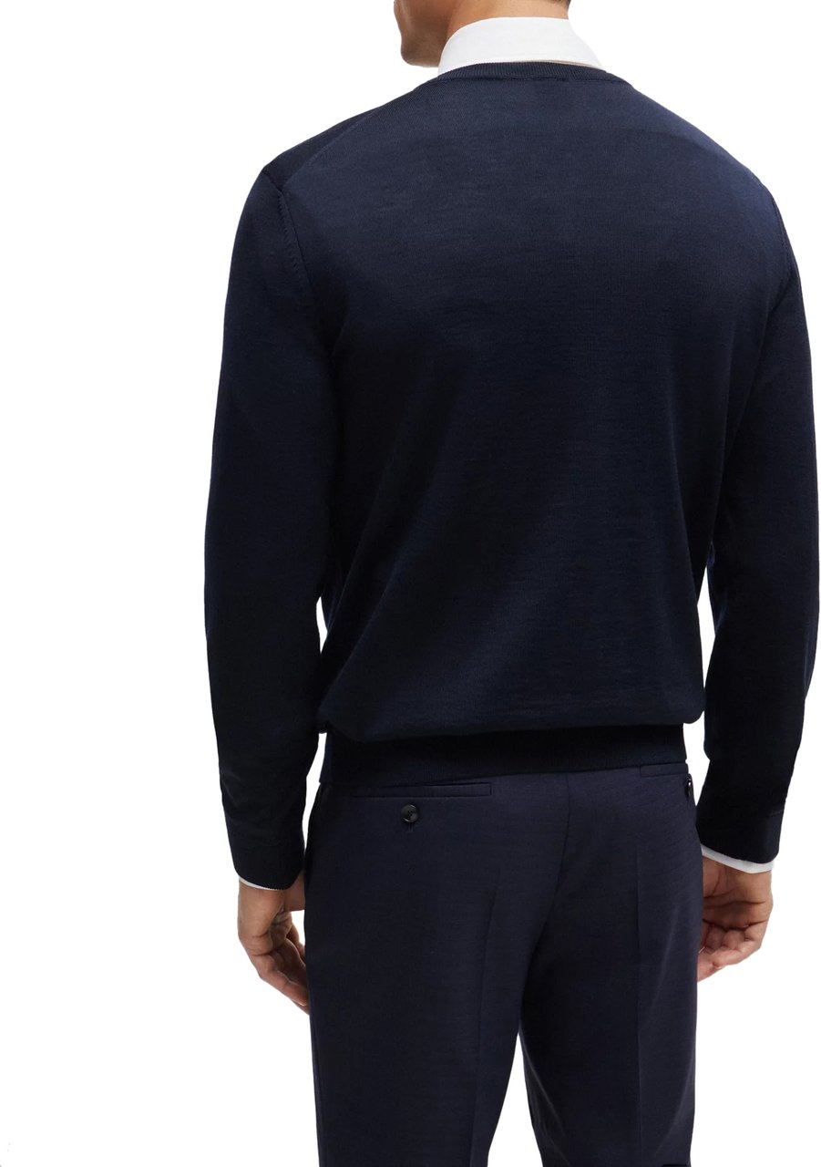 Boss Sweaters Blue Blauw