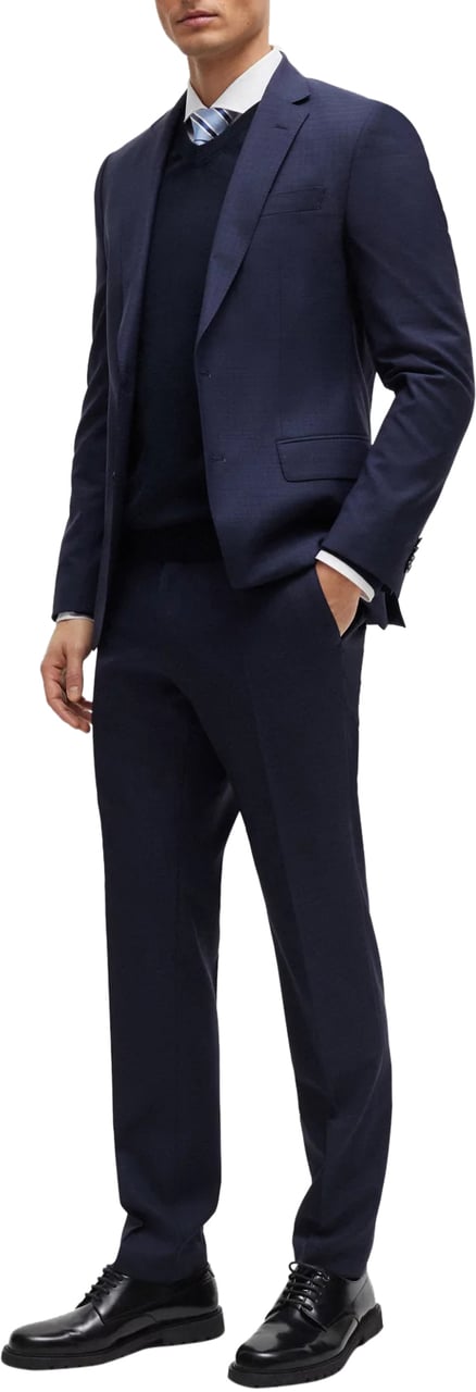 Boss Sweaters Blue Blauw