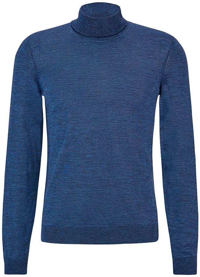 Boss Sweaters Bright Blue Blauw
