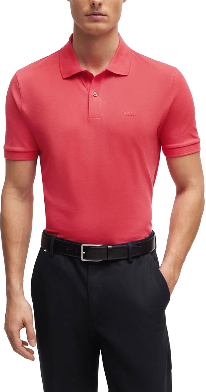 Boss T-Shirts And Polos Red Rood