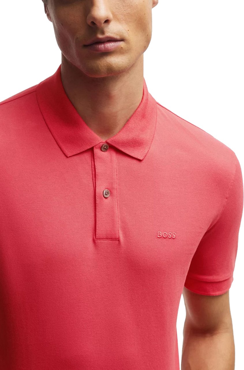 Boss T-Shirts And Polos Red Rood