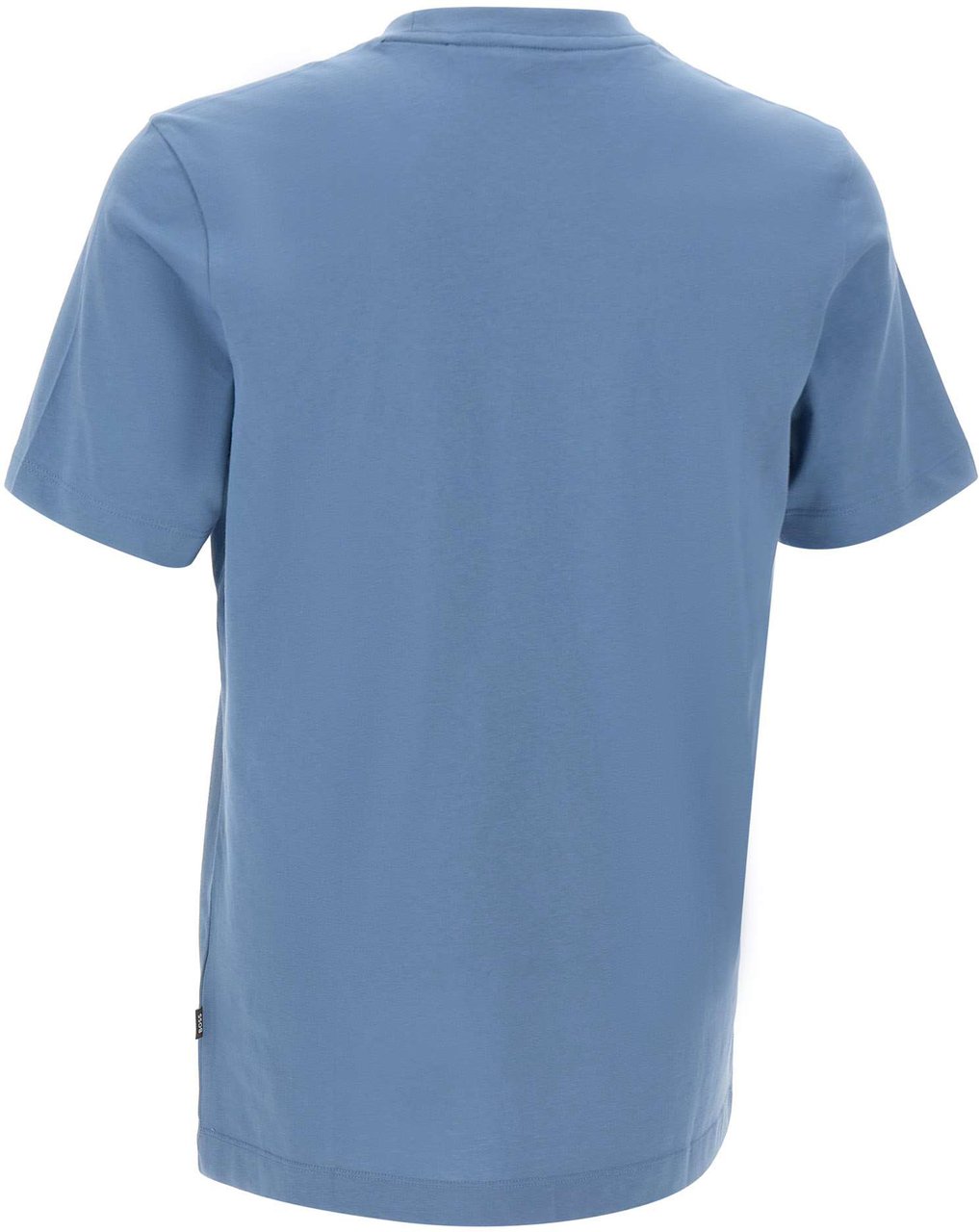 Boss T-Shirts And Polos Light Blue Blauw