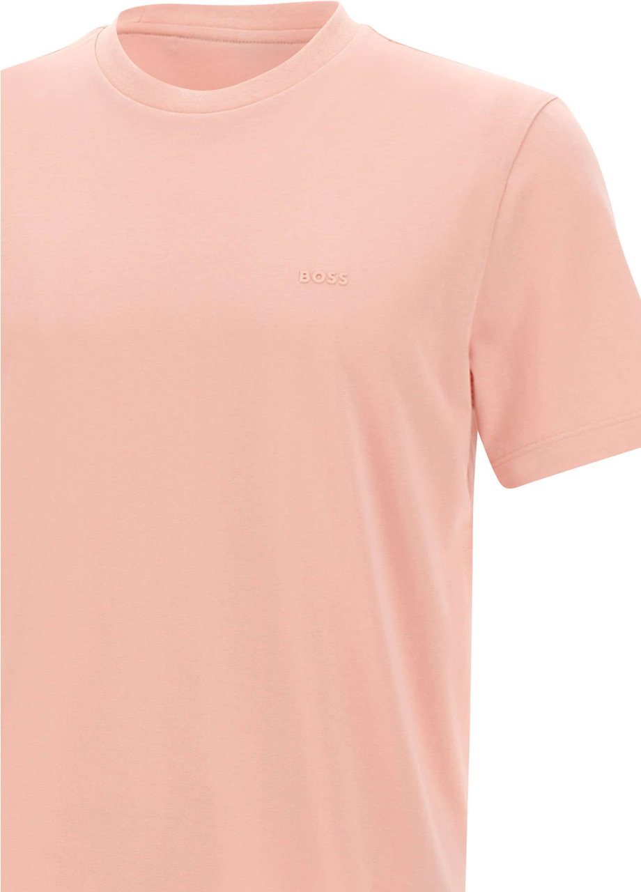 Boss T-Shirts And Polos Pink Roze